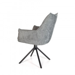 Fred Swivel Dining Chair Grey